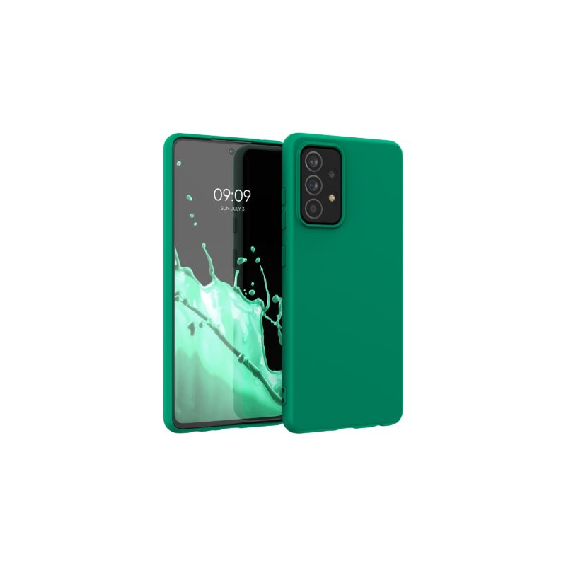 Husa pentru Samsung Galaxy A52/Galaxy A52 5G/Galaxy A52s 5G, Silicon, Verde, 54346.142