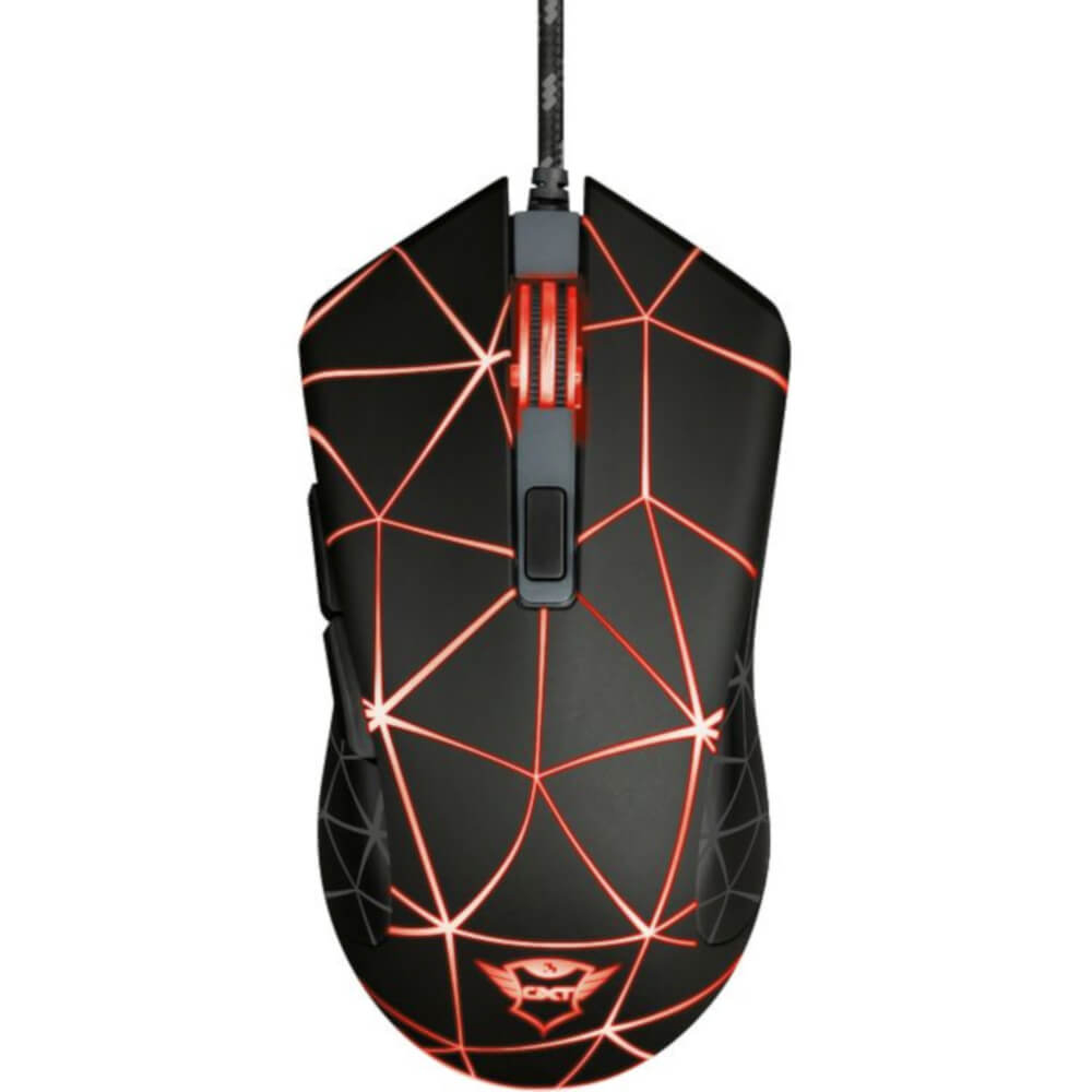 Mouse gaming Trust GXT 133 Locx, 4000 dpi, Negru