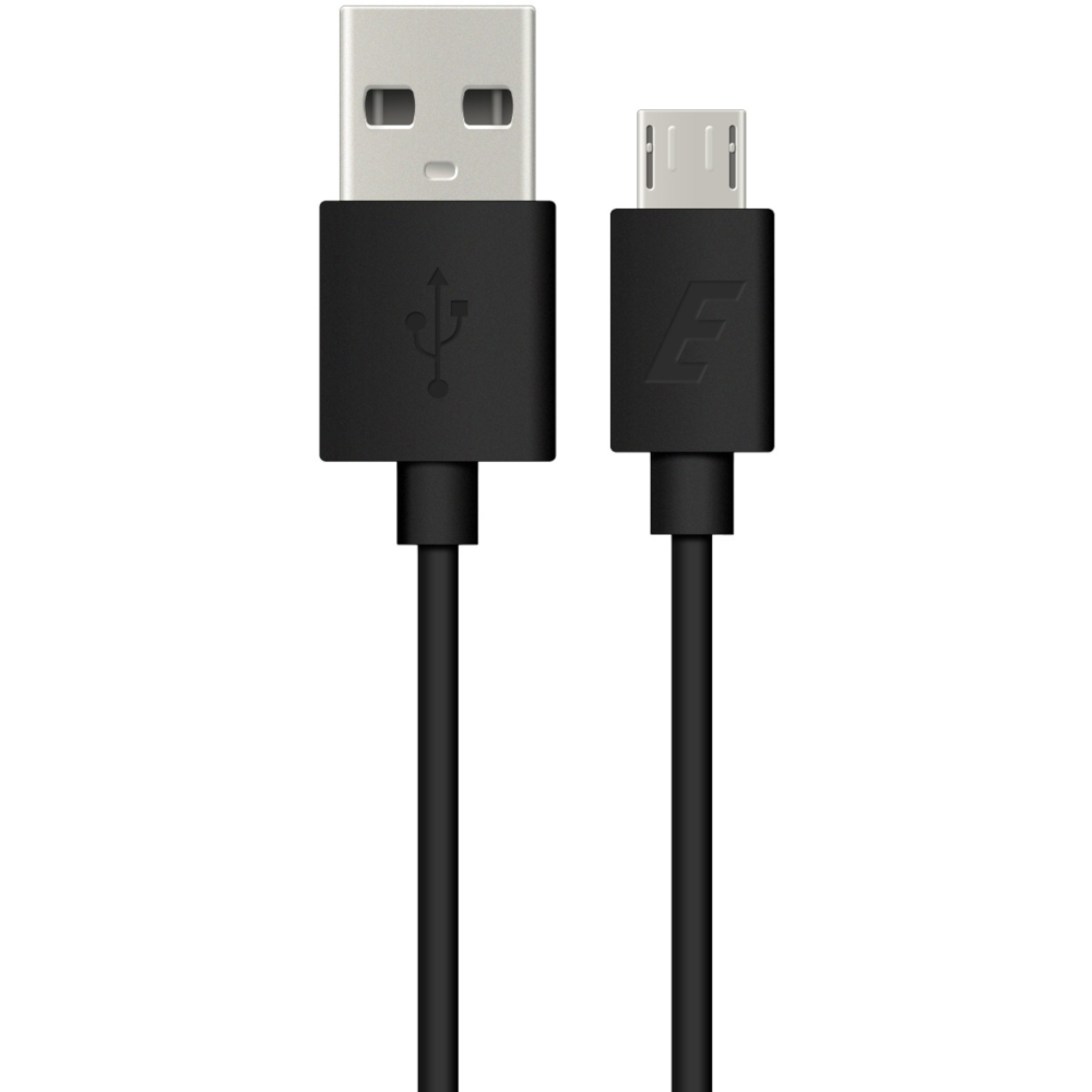 Cablu de date Energizer C12UBMCGBK4, MicroUSB, 1.2 m, Negru