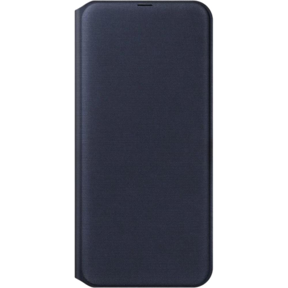 Husa de protectie Samsung Wallet pentru Galaxy A50, Negru