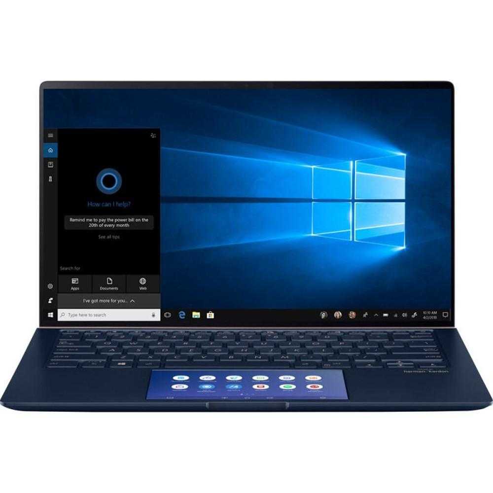 Laptop Asus ZenBook 14 UX434FAC-AI280R, Intel® Core™ i7-10510U, 16GB DDR4, SSD 1TB, Intel® UHD Graphics, Windows 10 Pro