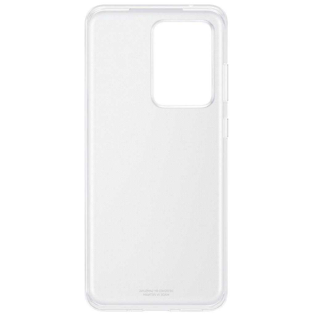 Husa de protectie Samsung Clear Cover pentru Galaxy S20 Ultra, Transparent