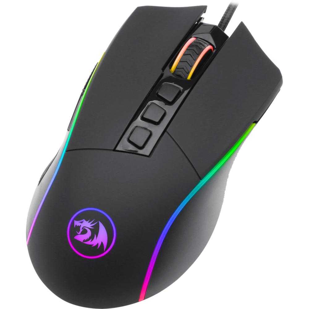 Mouse gaming Redragon Lonewolf, Negru