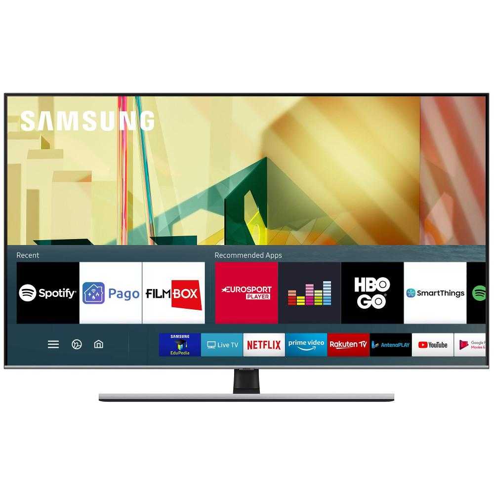 Televizor Smart QLED, Samsung QE65Q70T, 163 cm, Ultra HD 4K, Clasa G