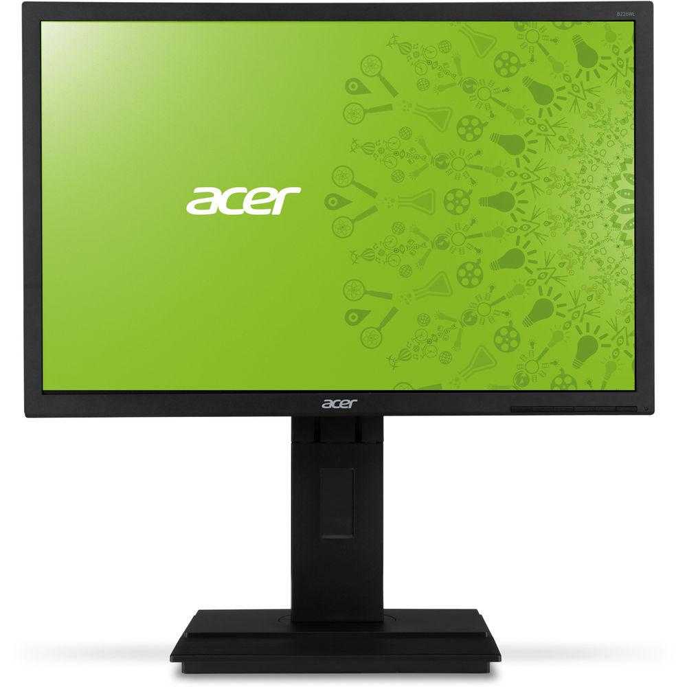 Monitor LED Acer B246HLB, 24", Full HD, DVI, DisplayPort, Gri inchis