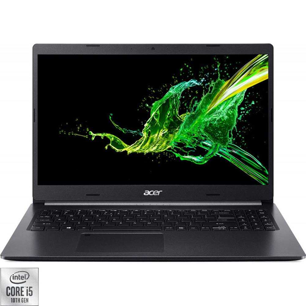 Laptop Acer Aspire 5 A515-55, Intel® Core™ i5-1035G1, 8GB DDR4, SSD 512GB, Intel® UHD Graphics, Linux