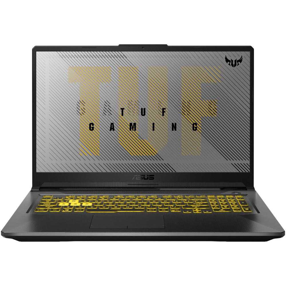Laptop Gaming Asus TUF A17 FA706IU-H7015, AMD Ryzen&trade; 7 4800H, 8GB DDR4, SSD 1TB, NVIDIA GeForce GTX 1660Ti 6GB, Free DOS