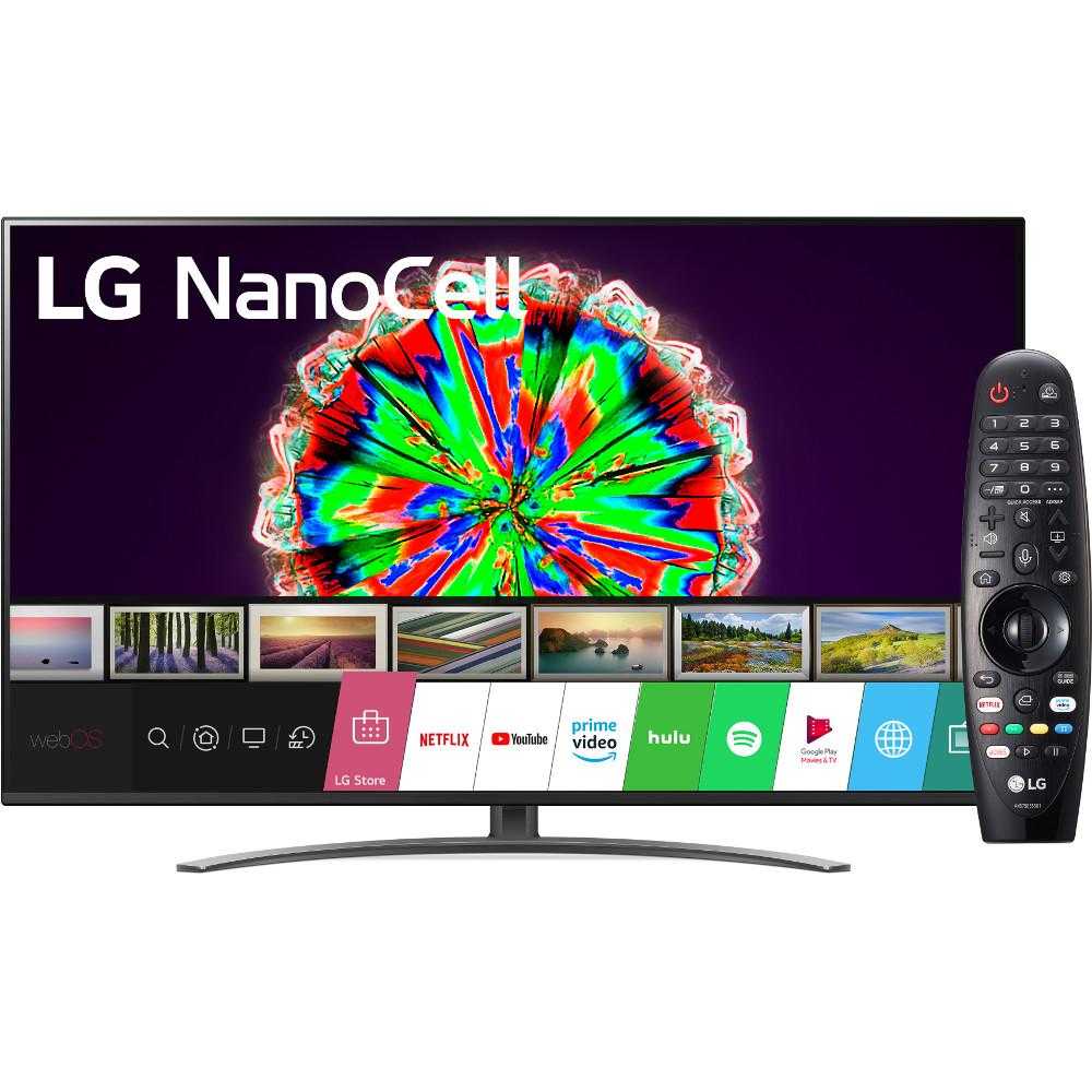 Televizor Smart LED, LG 65NANO813NA, 163 cm, Ultra HD 4K