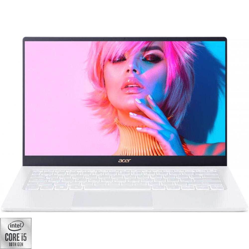 Laptop ultraportabil Acer Swift SF514-54T-58PB, Intel® Core™ i5-1035G1, 16GB DDR4, SSD 512GB, Intel® UHD Graphics, Linux