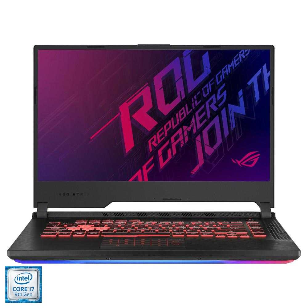 Laptop Gaming Asus ROG Strix G G531GT-AL080, Intel&#174; Core&trade; i7-9750H, 8GB DDR4, SSD 512GB, NVIDIA GeForce GTX 1650 4GB, Free DOS