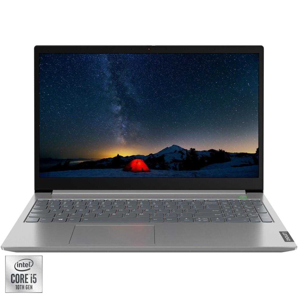 Laptop ThinkBook 15 IML, Intel® Core™ i5-10210U, 8GB DDR4, SSD 512GB, Intel® UHD Graphics, Free DOS