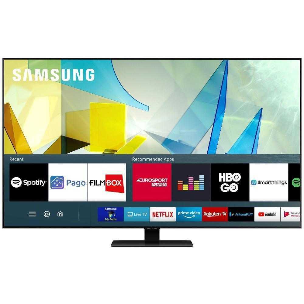 Televizor Smart QLED, Samsung QE75Q80T, 189 cm, Ultra HD 4K