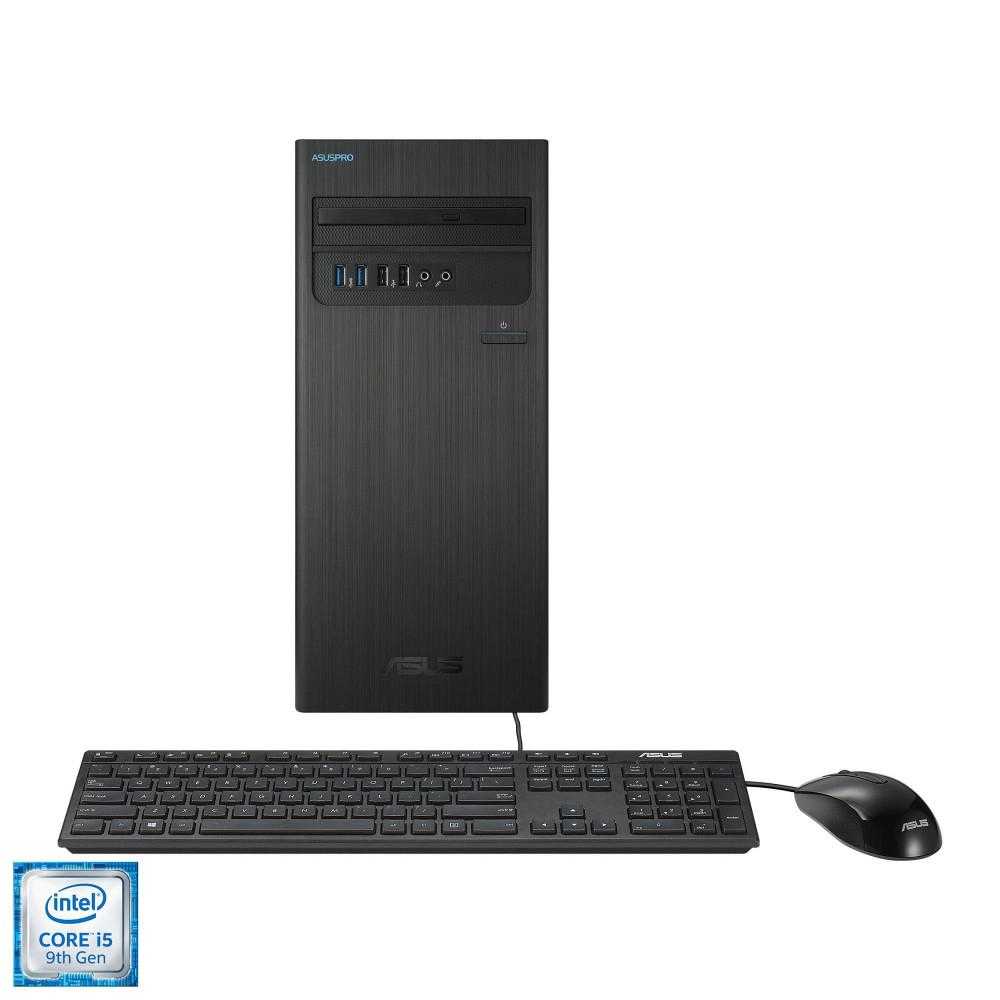 Sistem Desktop PC Business Asus ExpertPC D340MC-I59400005D, Intel® Core™ i5-9400, 8GB DDR4, SSD 256GB, Intel® UHD Graphics, Endless OS