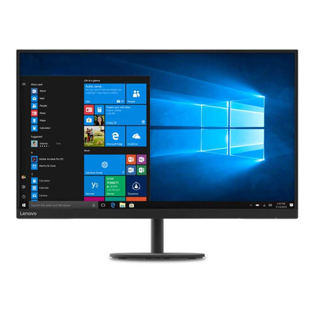 Monitor LED Lenovo D32qc-20, 31.5