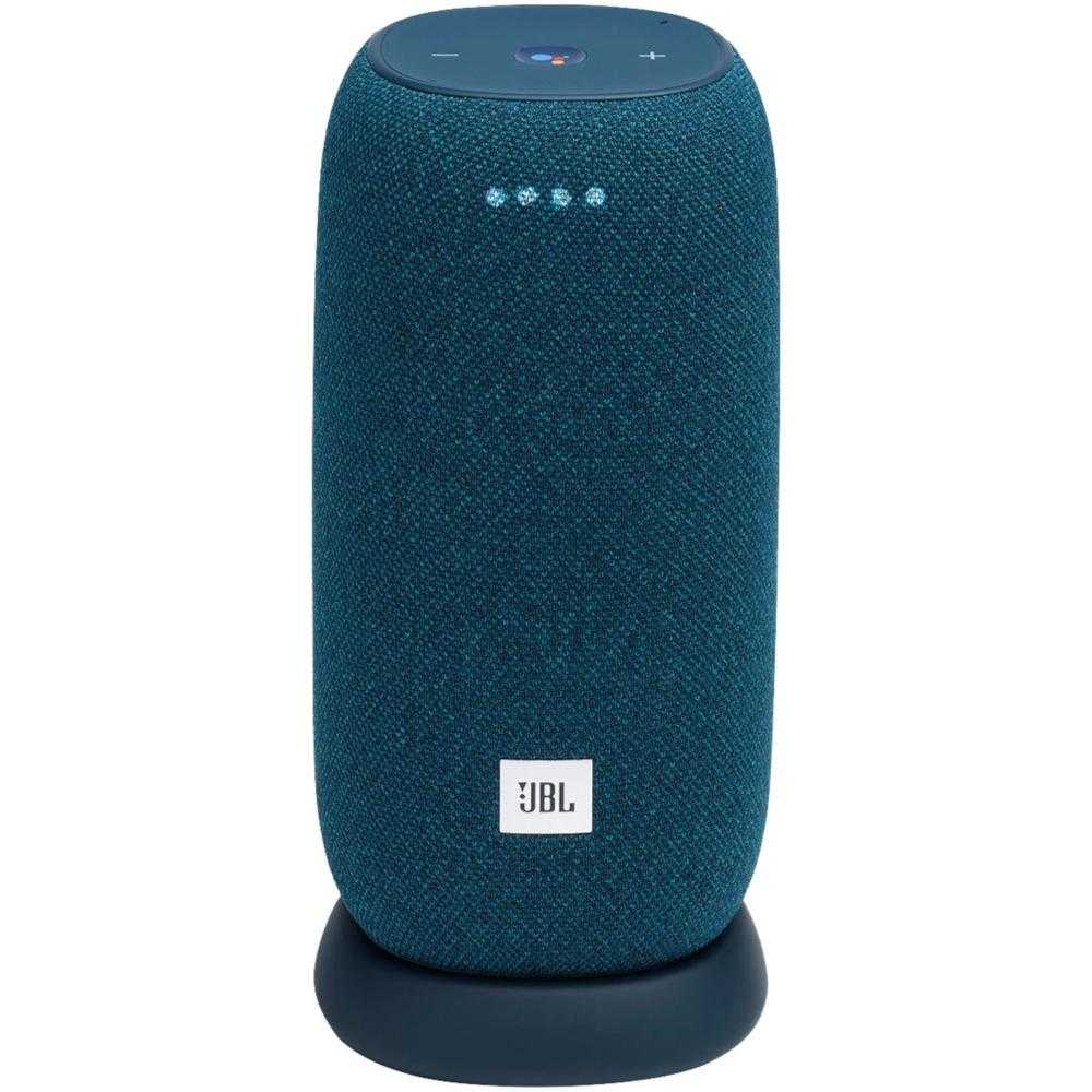 Boxa portabila smart JBL Link Portable, Wi-Fi, Bluetooth, Albastru