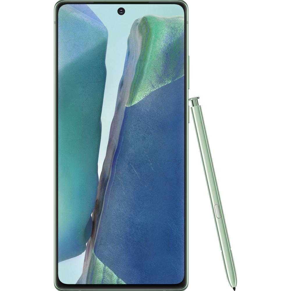 Telefon mobil Samsung Galaxy Note 20 5G, Stylus, 256GB, 8GB, Dual SIM, Mystic Green