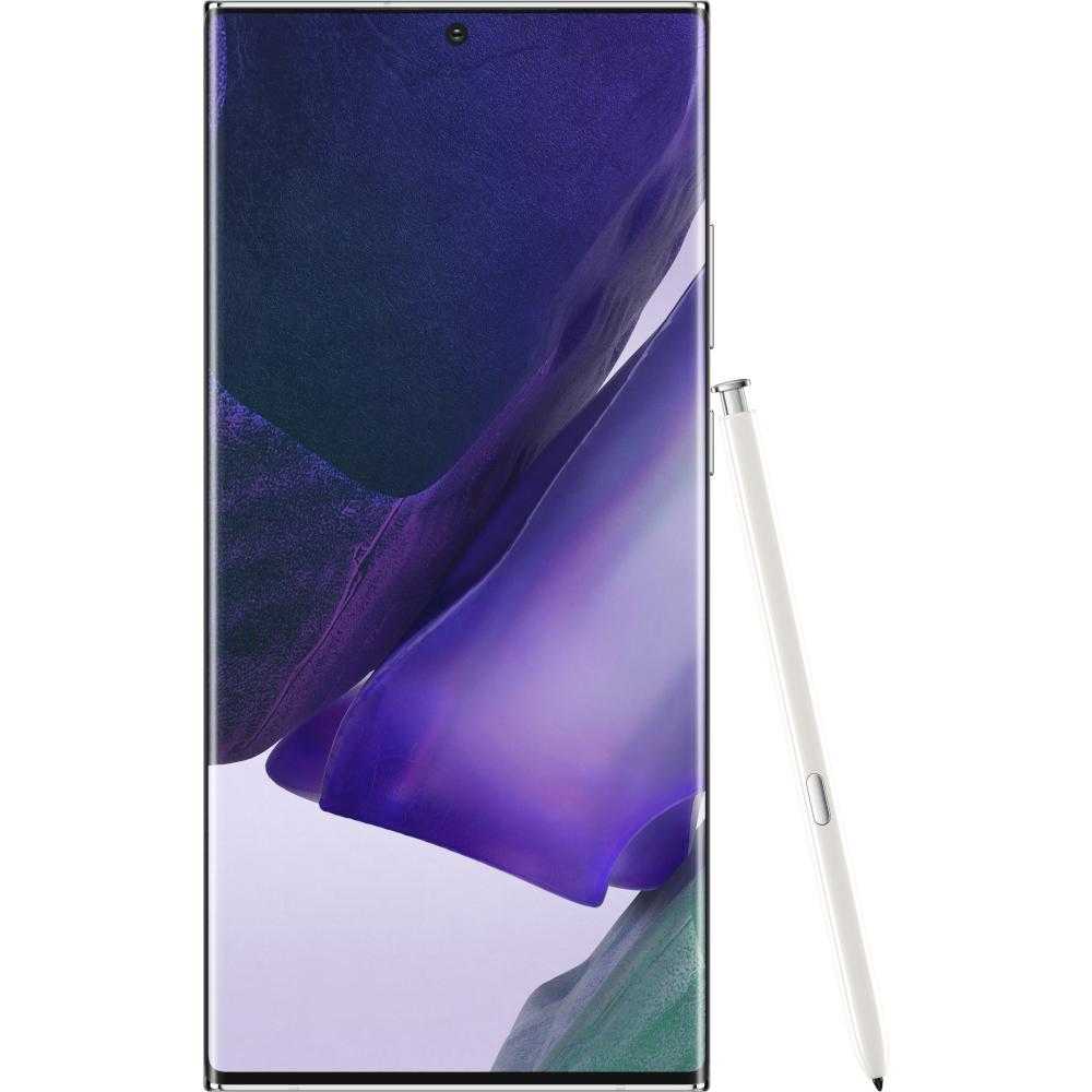 samsung galaxy note 20 ultra 5g pret Telefon mobil Samsung Galaxy Note 20 Ultra 5G, Stylus, 256GB, 12GB, Dual SIM, Mystic White
