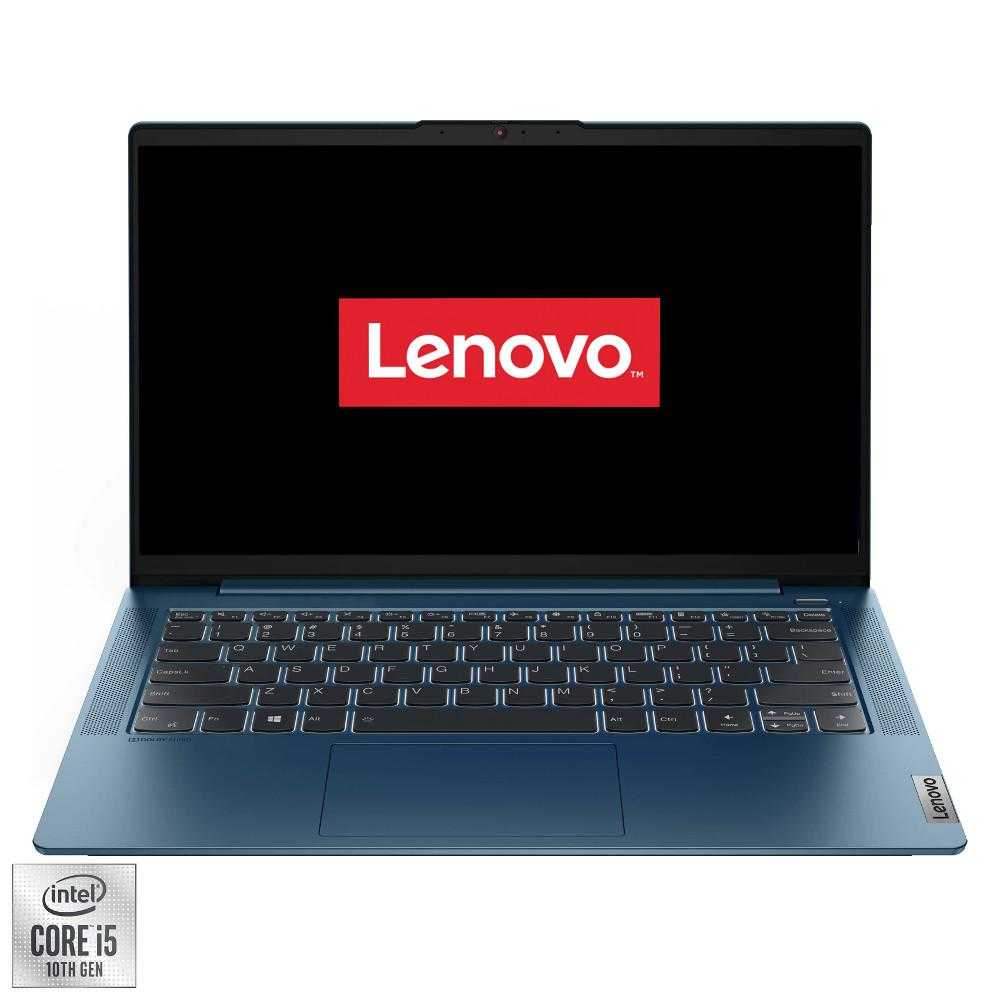 Laptop Lenovo IdeaPad 5 14IIL05, Intel® Core™ i5-1035G1, 16GB DDR4, SSD 512GB, Intel® UHD Graphics, Free DOS, Teal