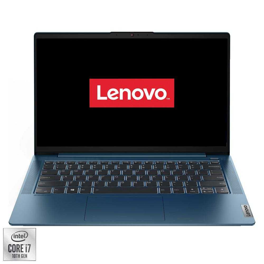 Laptop Lenovo IdeaPad 5 14IIL05, Intel® Core™ i7-1065G7, 16GB DDR4, SSD 1TB, Intel® Iris® Plus Graphics, Free DOS