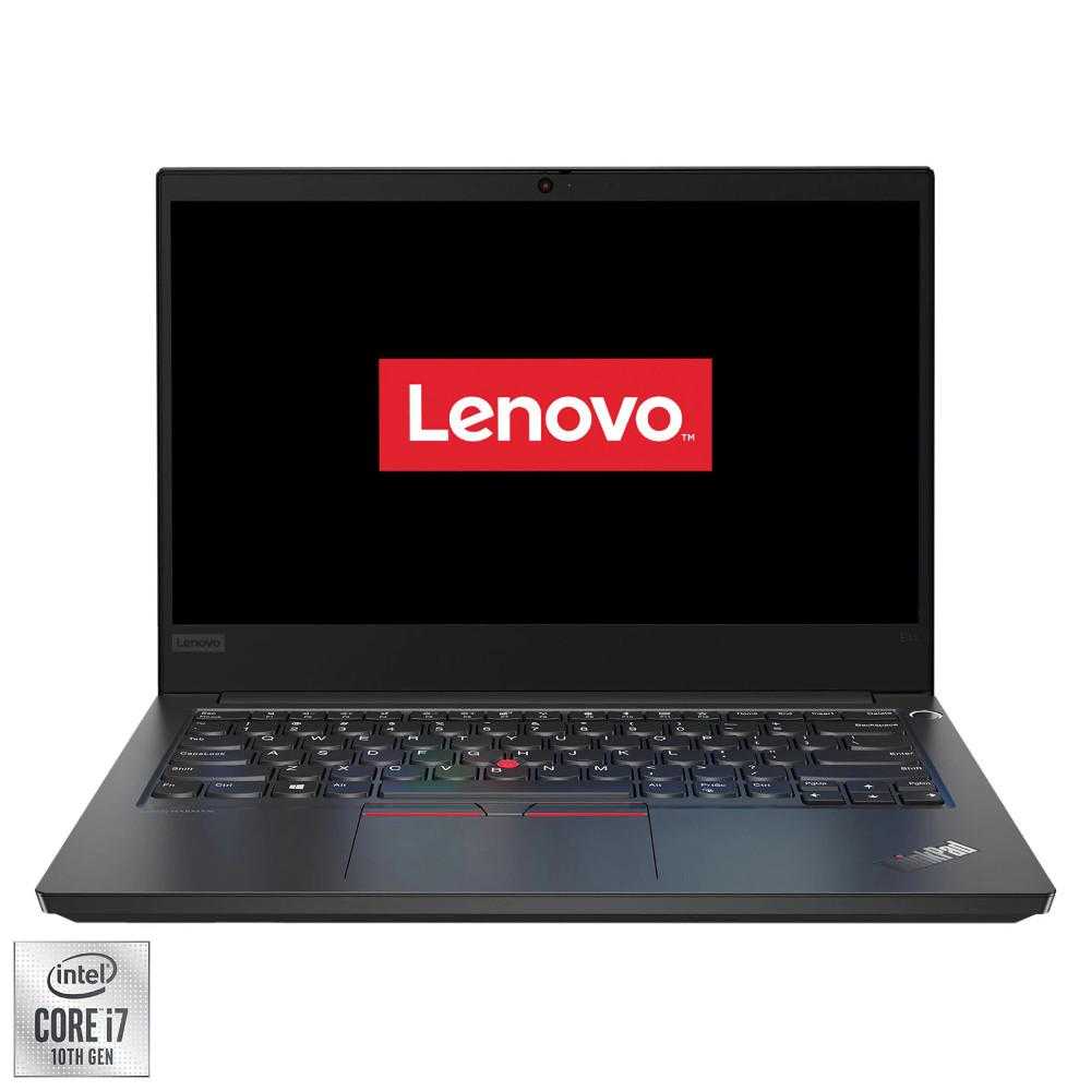 Laptop Lenovo ThinkPad E14, Intel® Core™ i7-10510U, 16GB DDR4, SSD 512GB, Intel® UHD Graphics, Free DOS