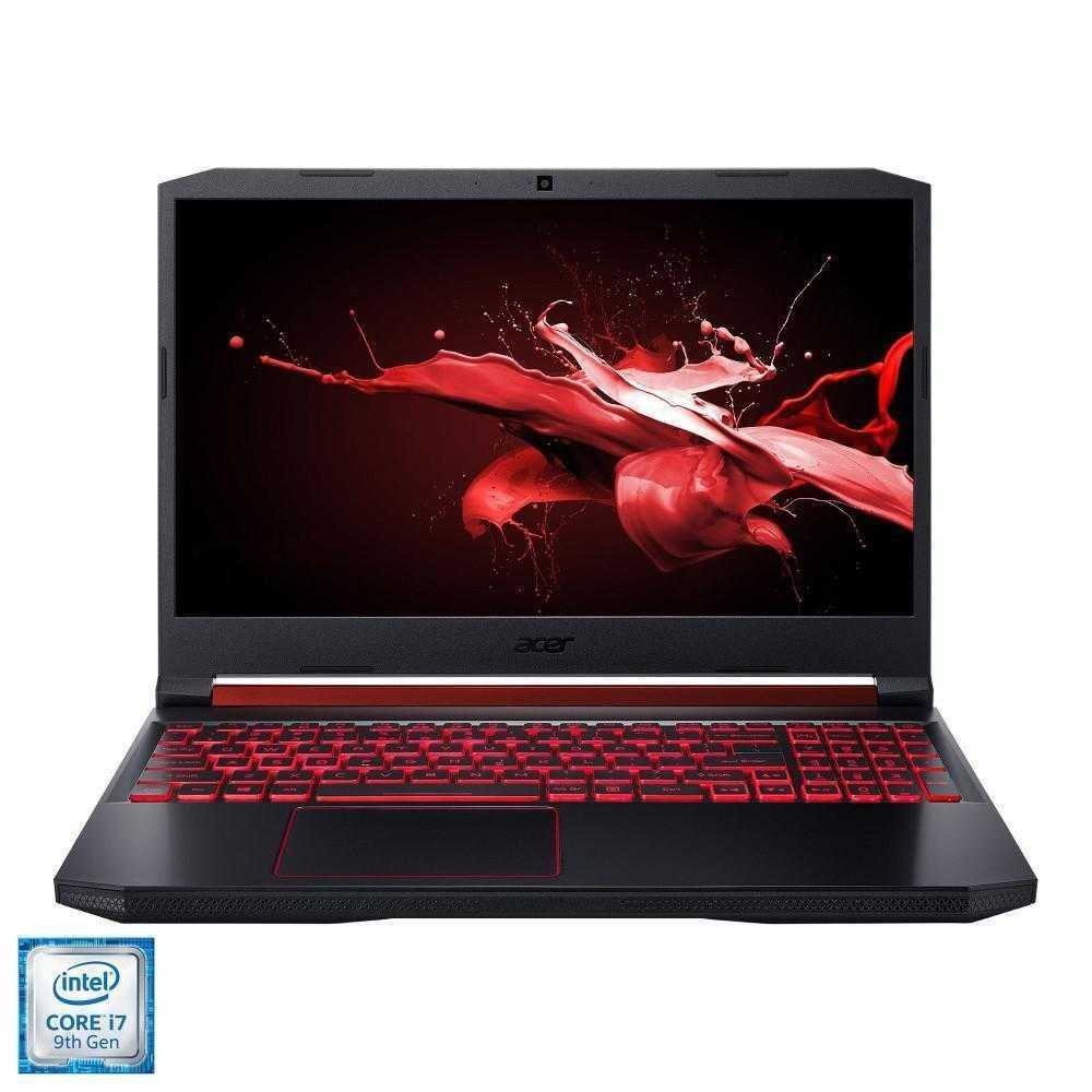 Laptop Gaming Acer Nitro 5 AN515-54, Intel® Core™ i7-9750H, 8GB DDR4, SSD 512GB, NVIDIA GeForce GTX 1660Ti 6GB, Linux