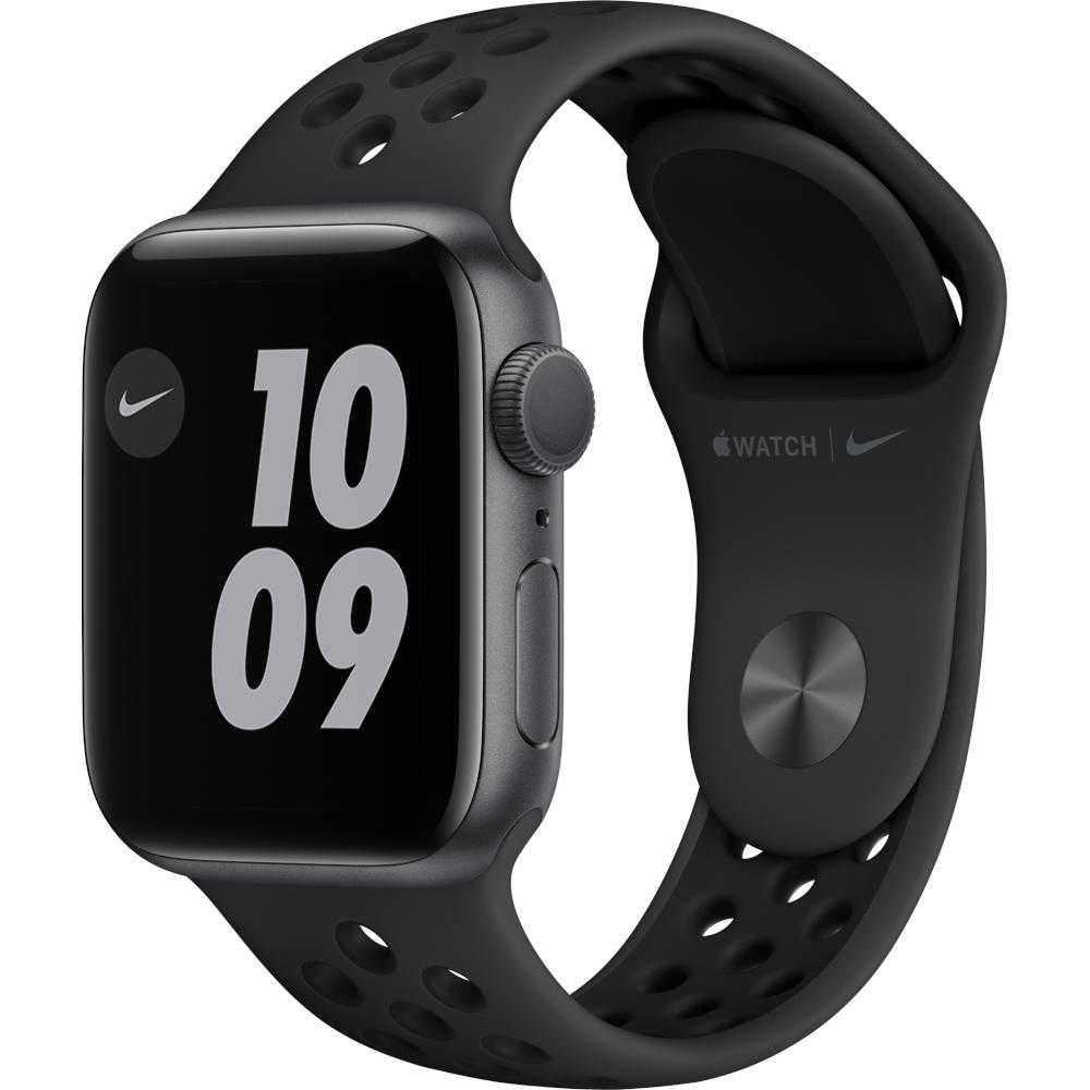 Apple Watch Nike Series 6 GPS, 40mm, Space Grey, Aluminium Case, Anthracite/Black Nike Sport Band