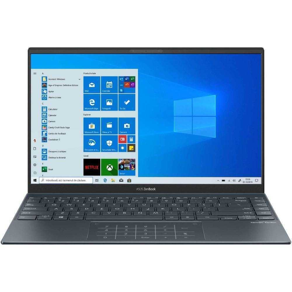 UltraBook ASUS ZenBook 14 UM425IA-HM039T, AMD Ryzen™ 7 4700U, 8GB LPDDR4X, SSD 512GB, AMD Radeon™ Graphics, Windows 10 Home