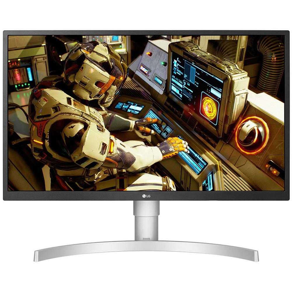 Monitor Gaming LED LG 27UL550-W, 27", Ultra HD 4K, FreeSync, HDR 10, Alb