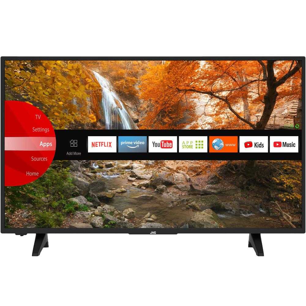 Televizor Smart LED, JVC LT-43VU3000, 109 cm, Ultra HD 4K