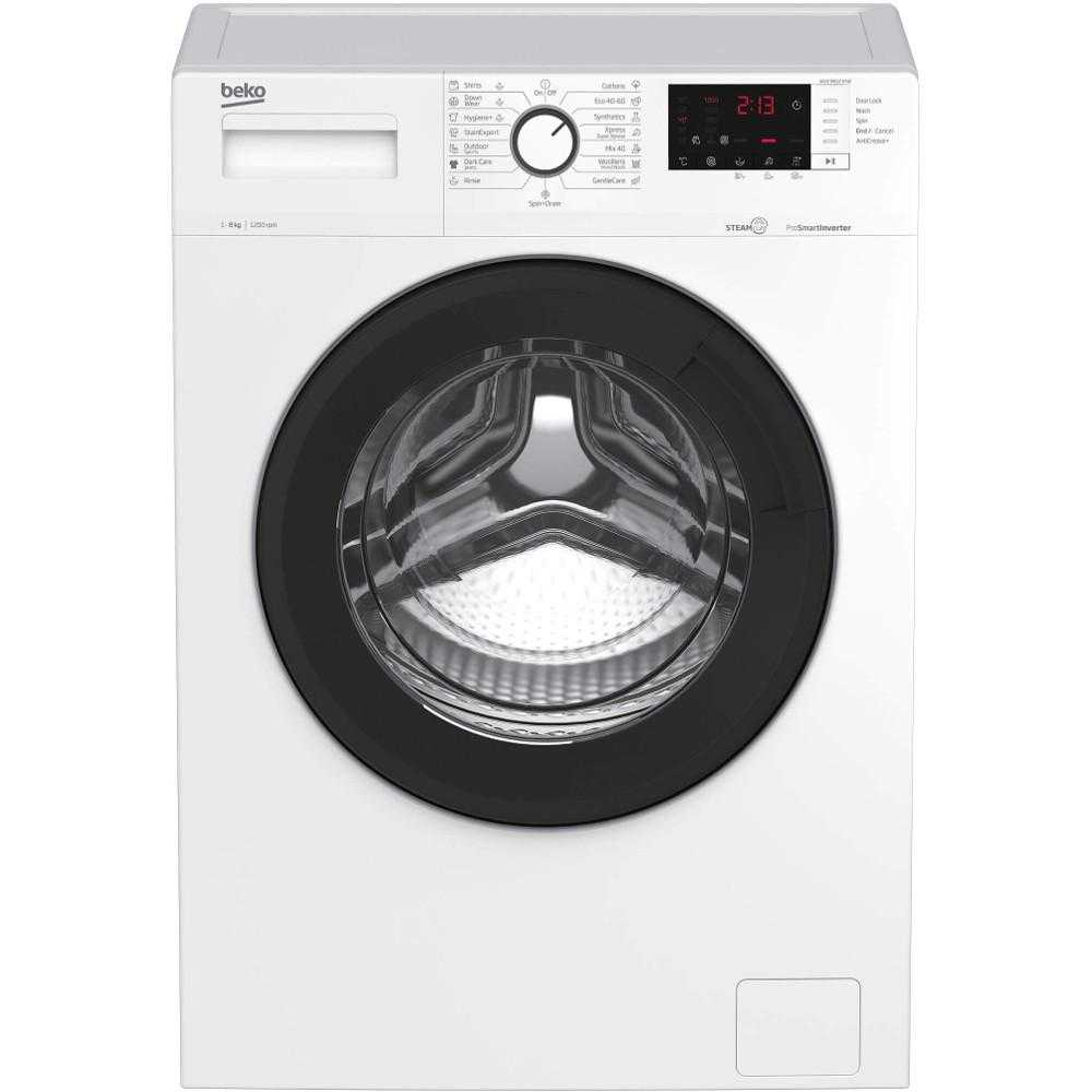 Masina de spalat rufe Beko WUV8612XSW, 1200 RPM, 8 kg, Clasa C, (clasificare energetica veche Clasa A+++)