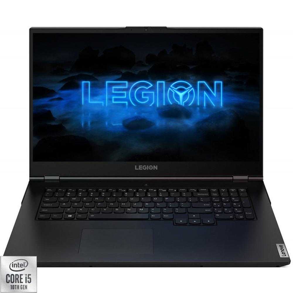 Laptop Gaming Lenovo Legion 5 17IMH05, Intel&#174; Core&trade; i5-10300H, 8GB DDR4, SSD 512GB, NVIDIA&#174; GeForce&#174; GTX 1650 4GB, Free DOS