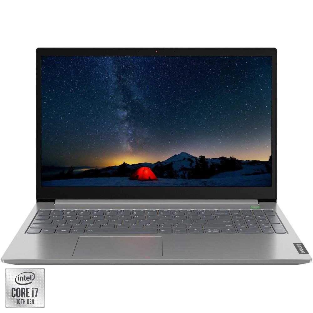 Laptop Lenovo ThinkBook 15 IIL, Intel® Core™ i7-1065G7, 16GB DDR4, SSD 512GB, Intel® UHD Graphics, Free DOS