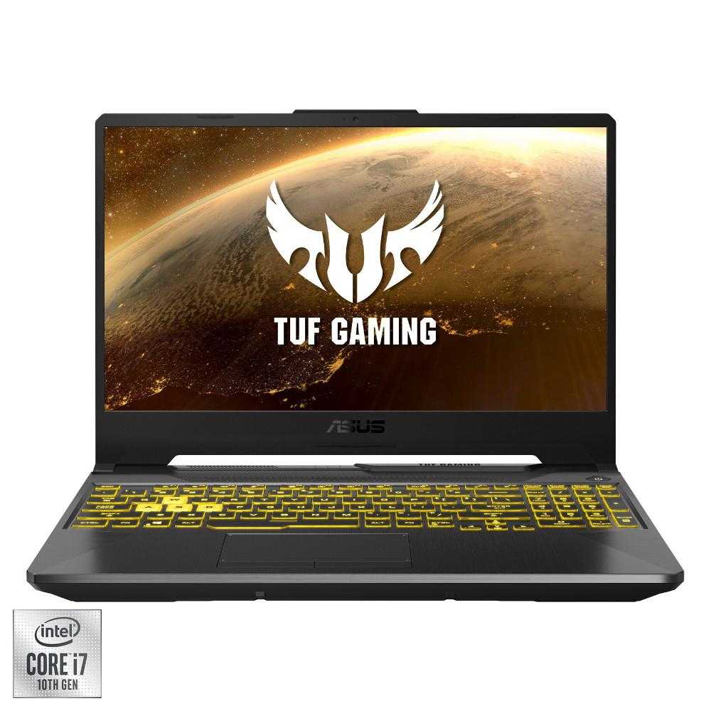 Laptop Gaming Asus TUF F15 FX506LI-HN108, Intel&#174; Core&trade; i7-10870H, 8GB DDR4, SSD 512GB, NVIDIA GeForce GTX 1650Ti 4GB, Free DOS