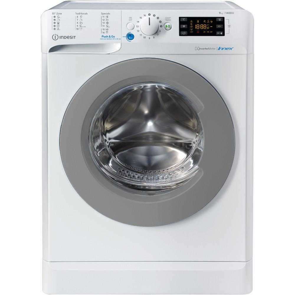 Masina de spalat rufe Indesit BWE 91484X WS EU N, 1400 RPM, 9 kg, Clasa C, (clasificare energetica veche Clasa A+++)