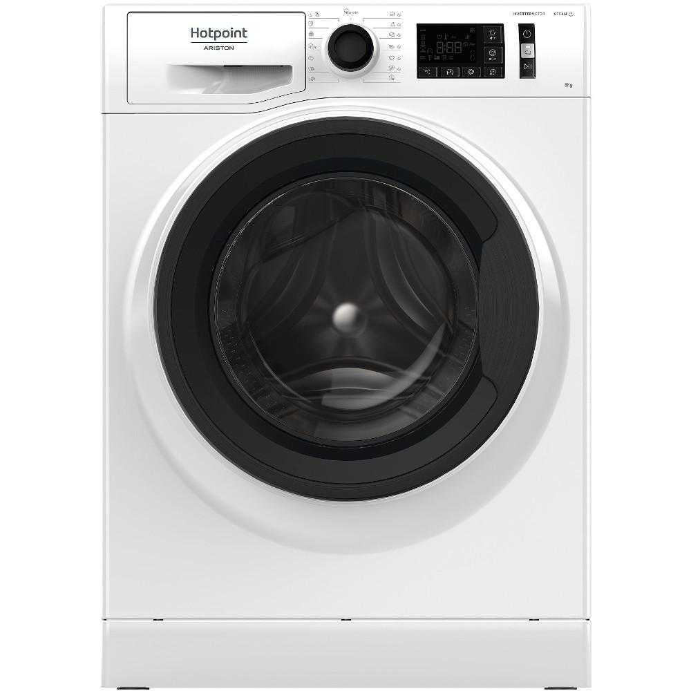 Masina de spalat rufe Hotpoint NM11 823 WK EU N, 1200 RPM, 8 kg, Clasa D, (clasificare energetica veche Clasa A+++)