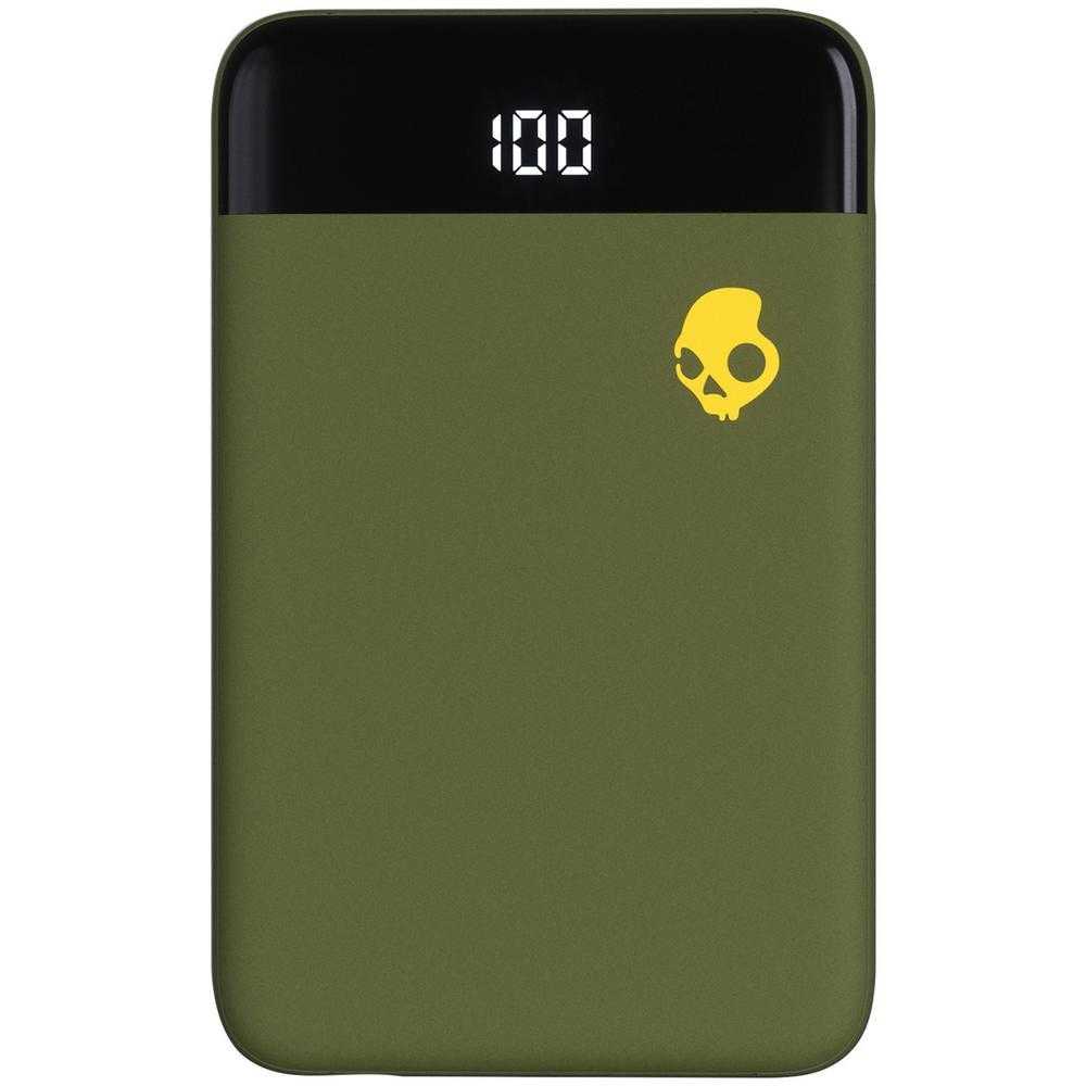 Acumulator extern SkullCandy Stash Mini, 5000mAh, Type-C, Verde