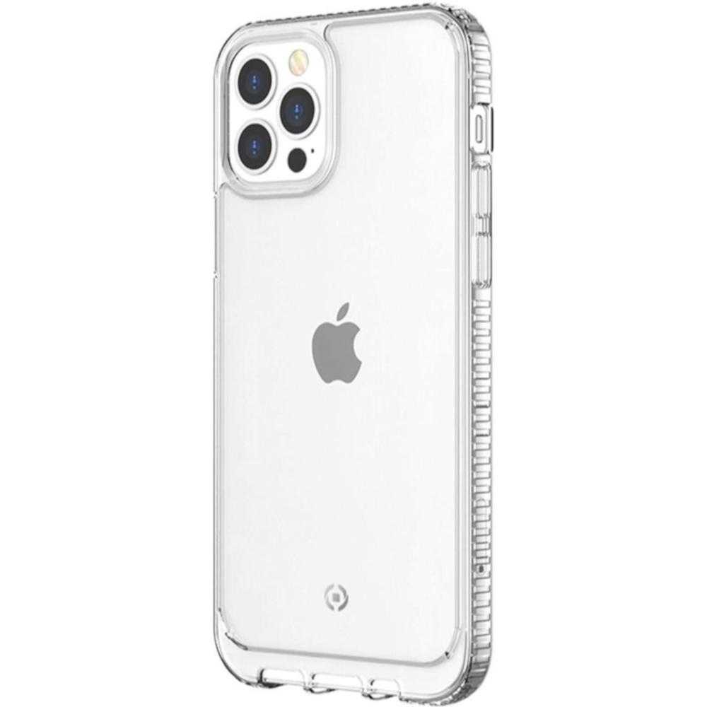 Husa de protectie Celly Hexalite pentru iPhone 12/12 Pro, Transparent