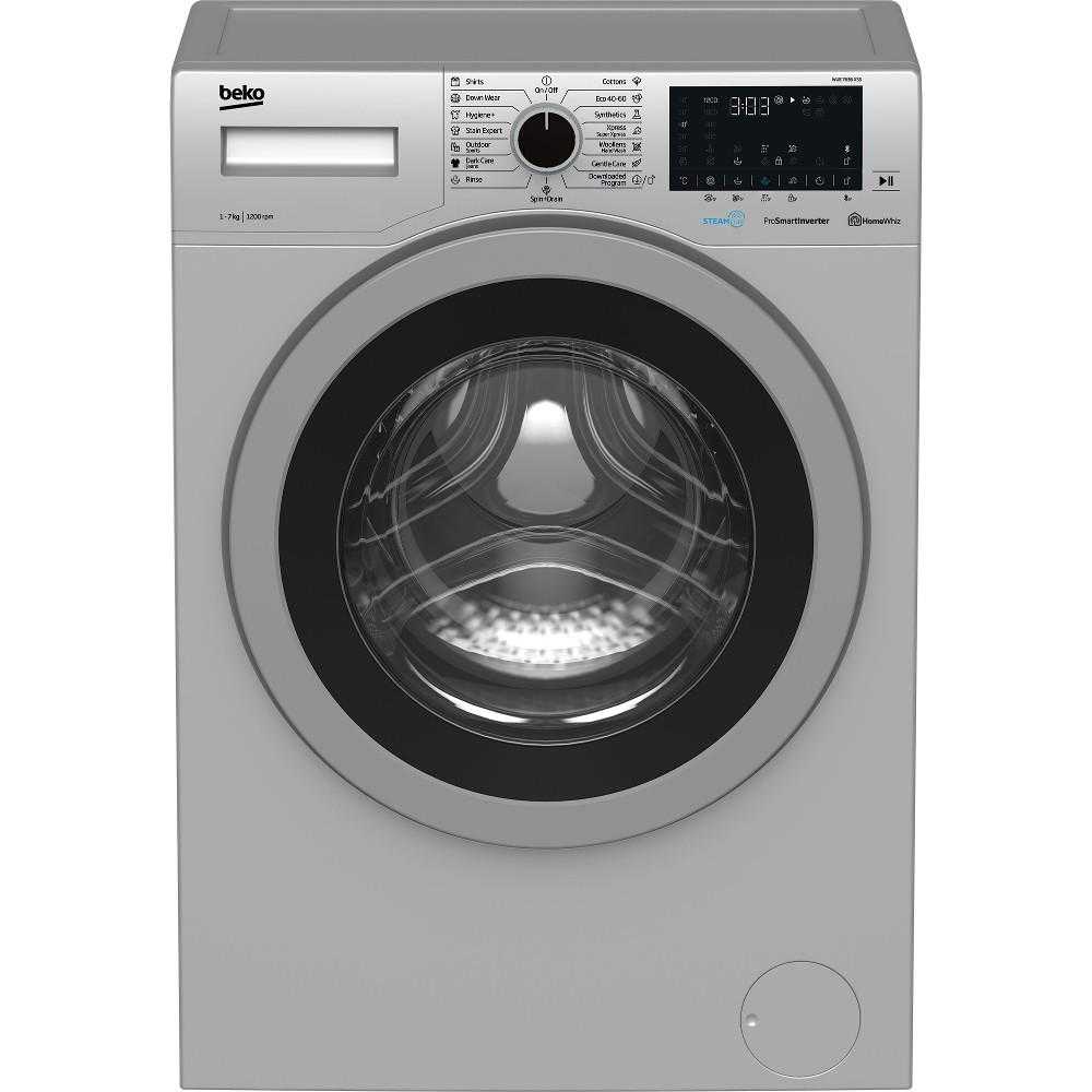 Masina de spalat rufe Beko WUE 7636 XSS, 1200 RPM, 7 kg, Clasa D, (clasificare energetica veche Clasa A+++)