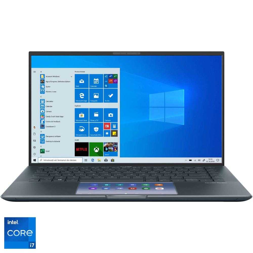 Laptop Asus ZenBook 14 UX435EA-A5022T, Intel&#174; Core&trade; i7-1165G7, 16GB LPDDR4X, SSD 1TB, Intel&#174; Iris&#174; Xe Graphics, Windows 10 Home