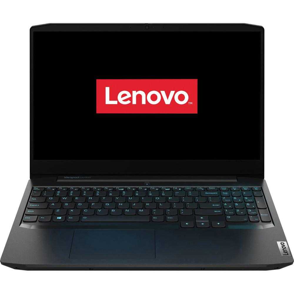 Laptop Gaming Lenovo IdeaPad 3 15ARH05, AMD Ryzen&trade; 5 4600H, 8GB DDR4, SSD 256GB, NVIDIA GeForce GTX 1650 4GB, Free DOS, Negru
