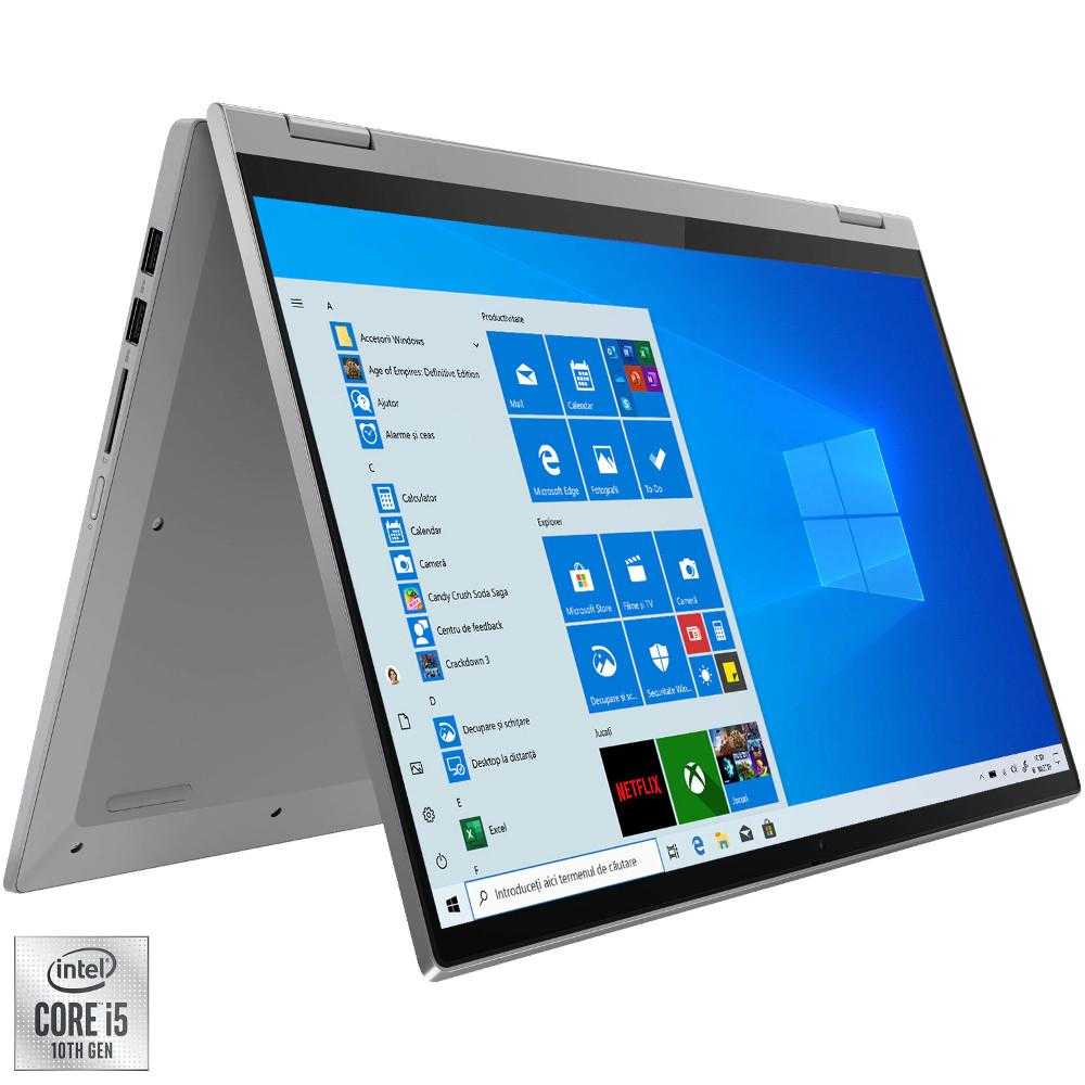Laptop 2 in 1 Lenovo IdeaPad Flex 5 15IIL05, Intel&#174; Core&trade; i5-1035G1, 8GB DDR4, SSD 512GB, Intel&#174; UHD Graphics, Windows 10 Home