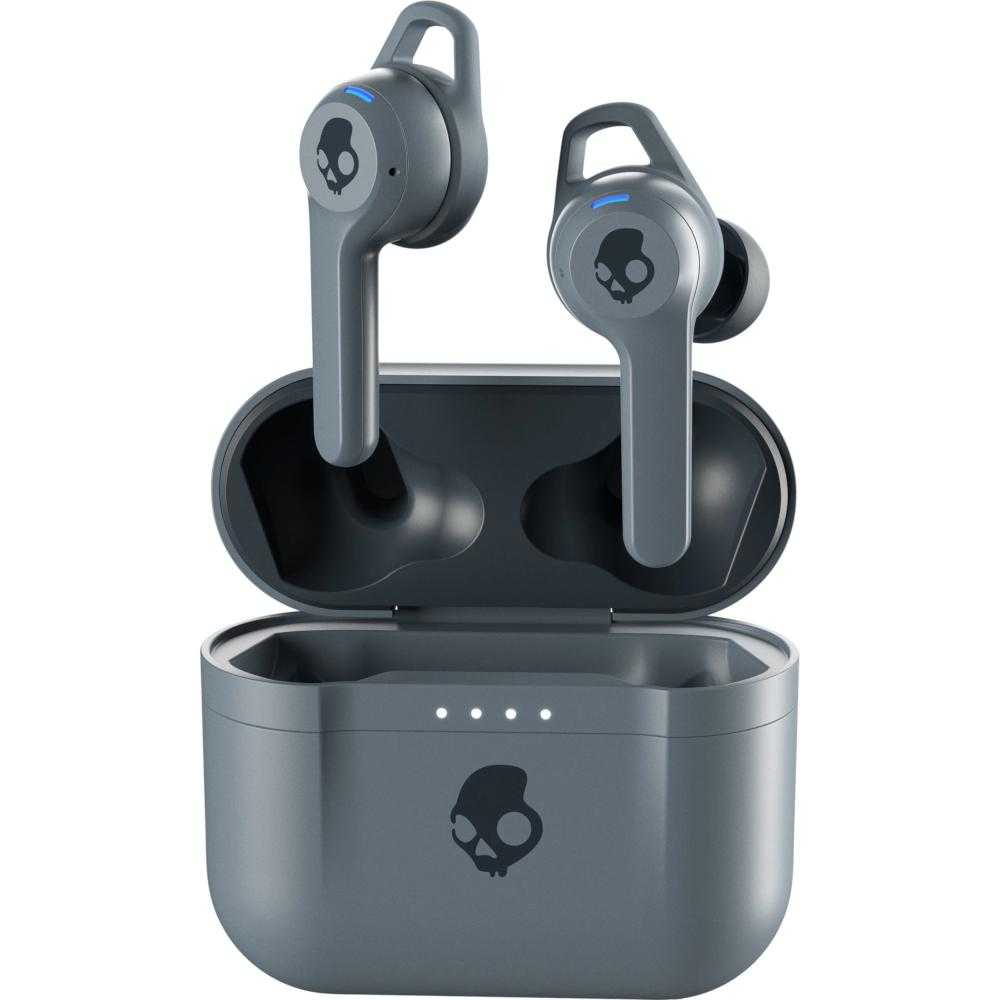 Casti True Wireless Skullcandy Indy Fuel, Bluetooth, Chill Grey