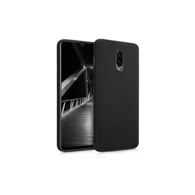 Husa pentru OnePlus 6T, Nylon, Negru, 47982.01