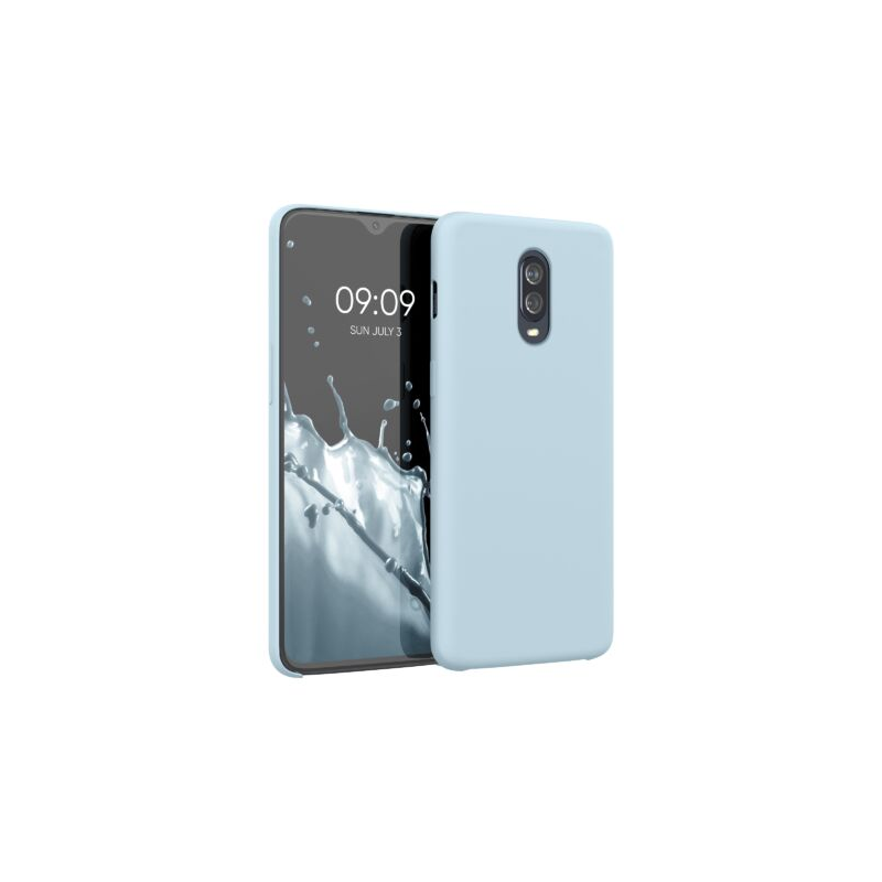 Husa pentru OnePlus 6T, Silicon, Albastru, 46316.58