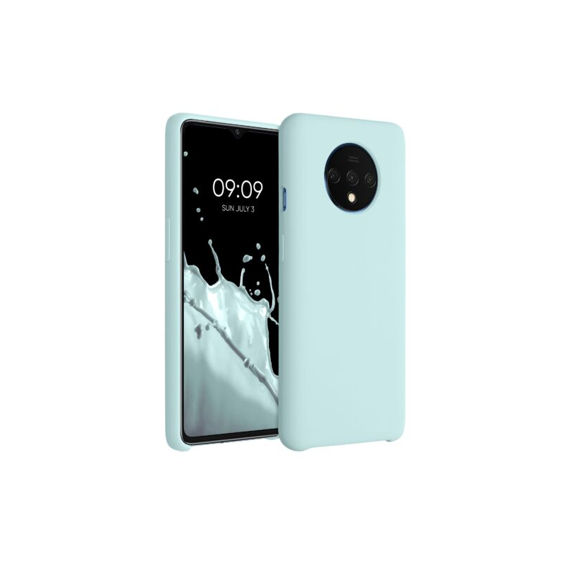 Husa pentru OnePlus 7T, Silicon, Verde, 50403.200