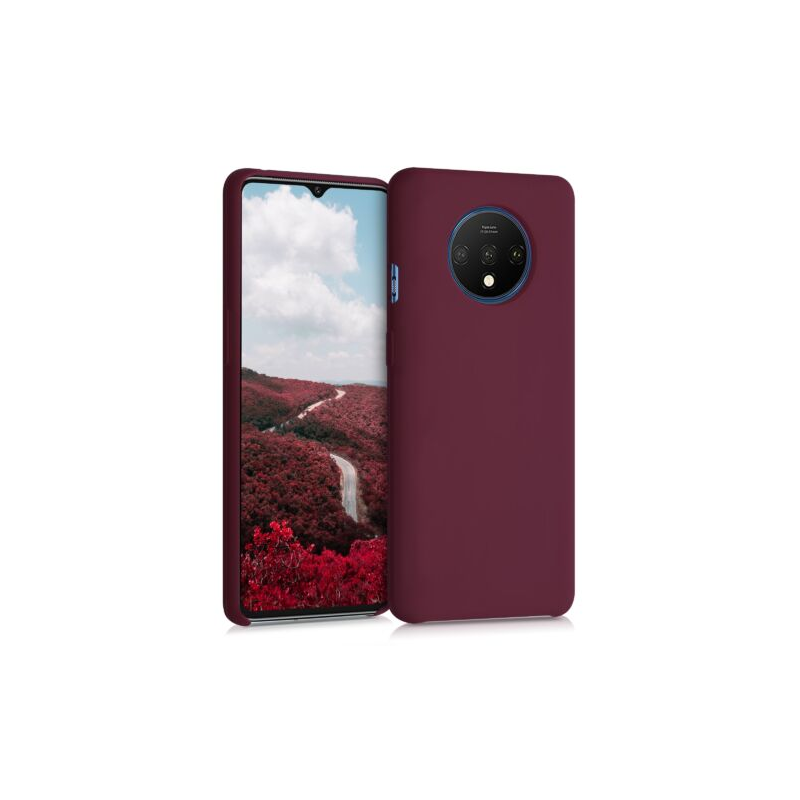 Husa pentru OnePlus 7T, Silicon, Violet, 50403.190