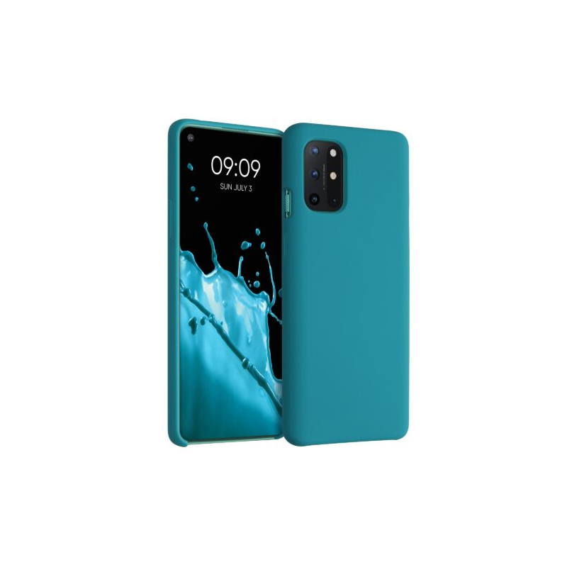 Husa pentru OnePlus 8T, Silicon, Verde, 53683.57