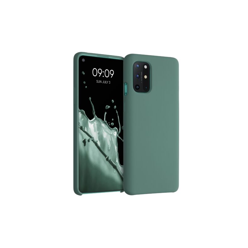 Husa pentru OnePlus 8T, Silicon, Verde, 53683.166