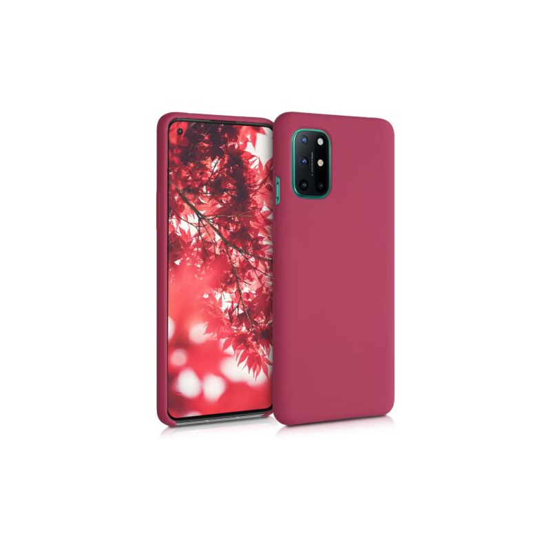 Husa pentru OnePlus 8T, Silicon, Violet, 53683.106