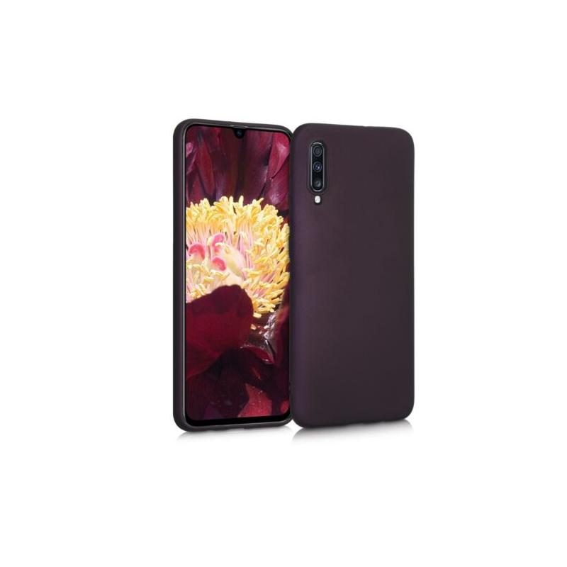 Husa pentru Samsung Galaxy A70, Silicon, Mov, 48430.115